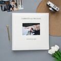 Personalized Wedding Photo Album for 500 or 600 4x6 Photos. Custom Wedding Gift. Engraved Large Marriage Album with Sleeves 10x15 cm product logo