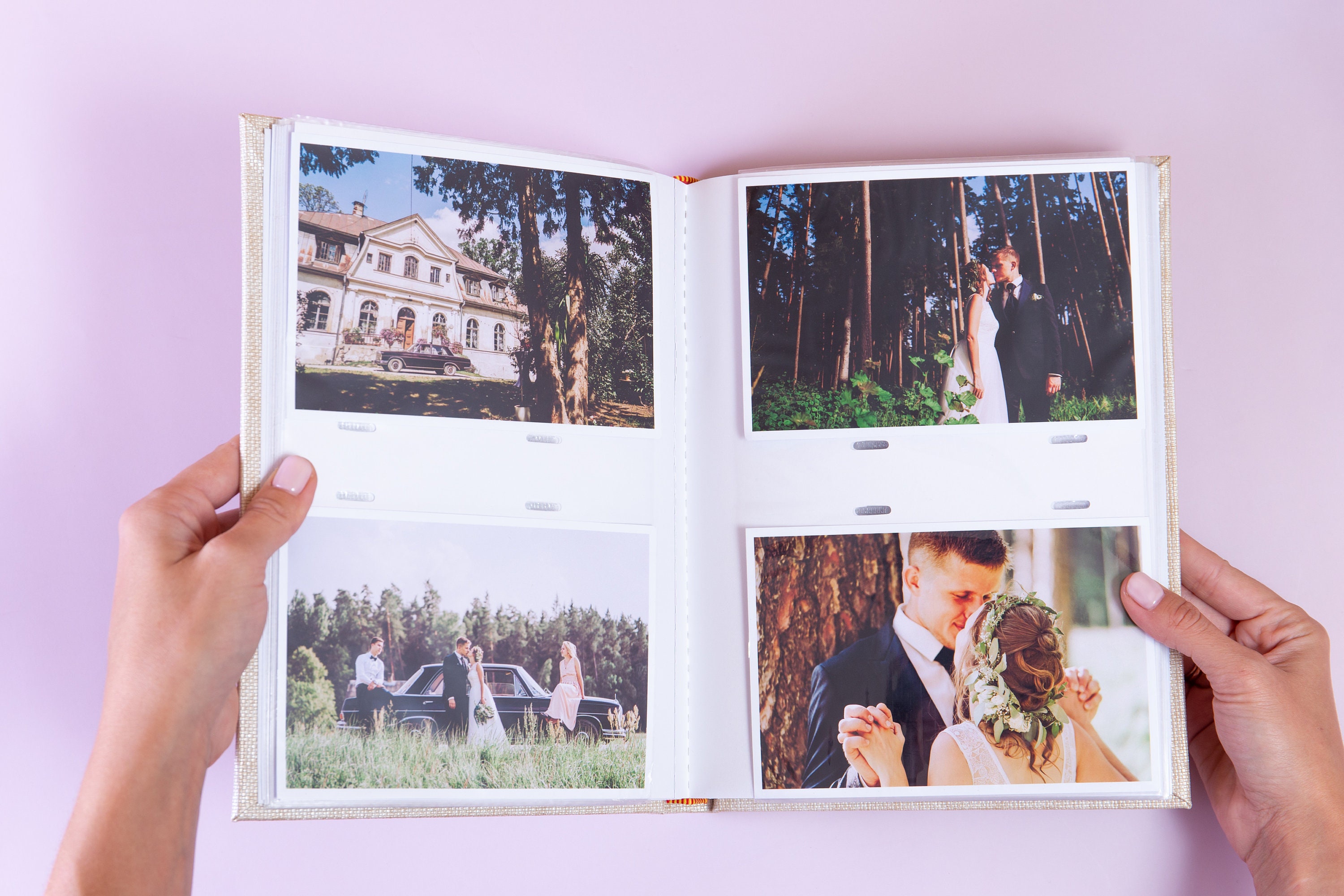 Personalized 4x6 Photo Album for 50, 100, 200 or 300 Photos