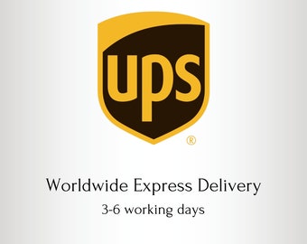 Worldwide Express Delivery. Shipping Upgrade for Expedited Delivery. Delivery time: 3-6 Working Days.