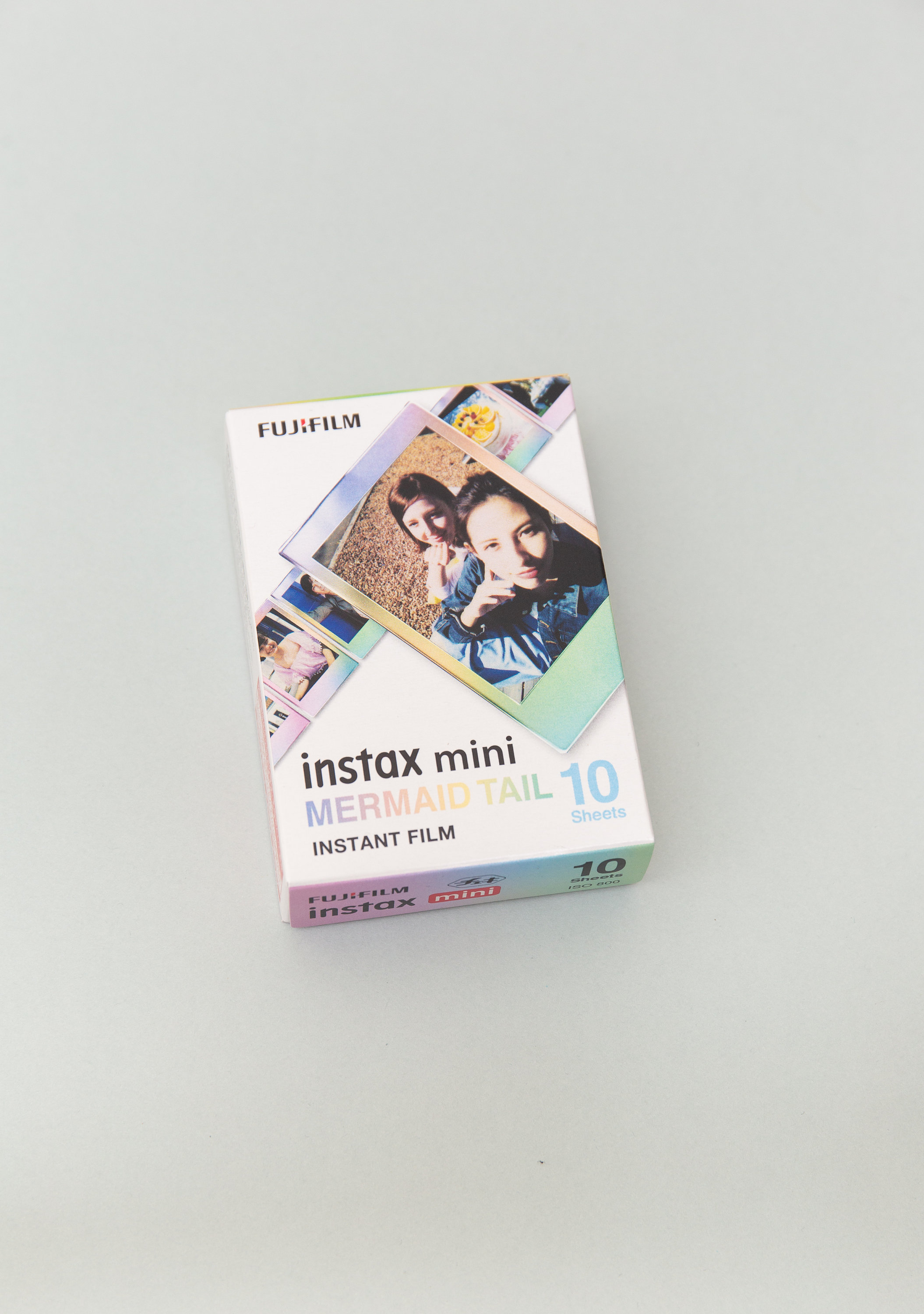 Fujifilm Instax Mini Film Mermaid Tail 10 hojas. Para Instax Mini 11, 7s,  8, 9, 25, 50s, 70, Neo 90, 40, Evo. Película instantánea para Instax Mini.  -  España