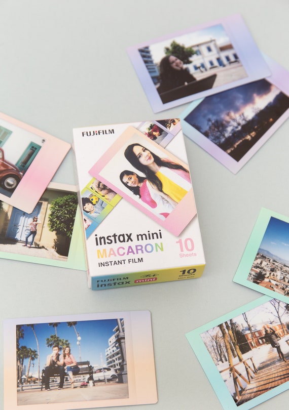 Fujifilm Instax Mini Film Macaron 10 Sheets for for Fujifilm Instax Mini 40,  11, 9, 7s, 8, 25, 70, 90, Leica Sofort, Share SP-2. -  New Zealand