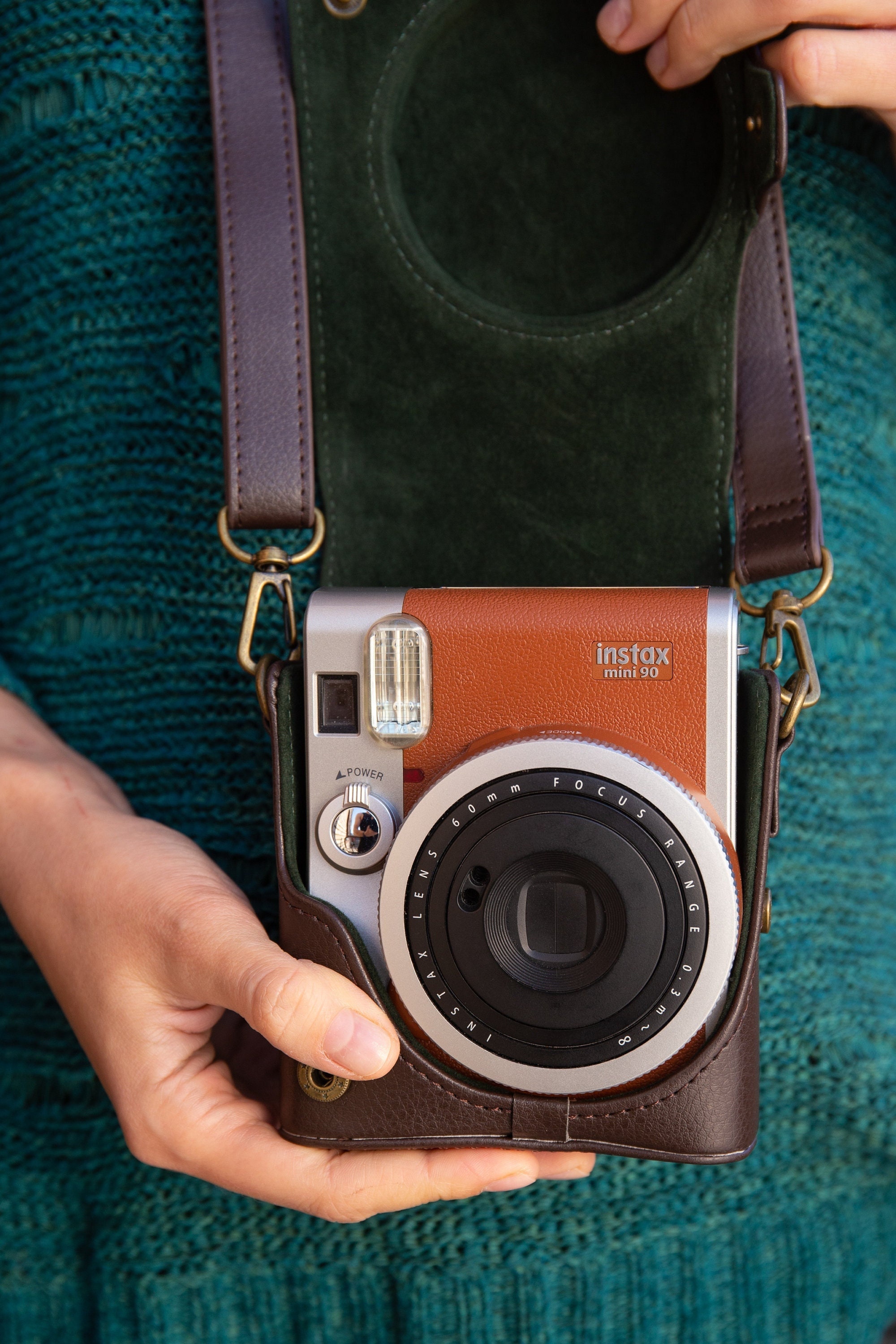 stoeprand beproeving Naleving van Fujifilm Instax Mini 90 Case With Strap. Instax Mini Neo 90 - Etsy