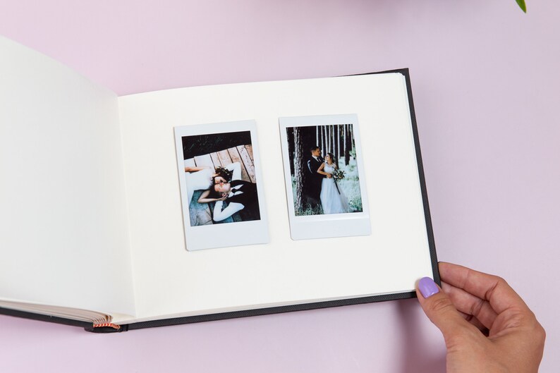 Personalized Instax Mini Wedding Guest Book. Photo Album for Etsy