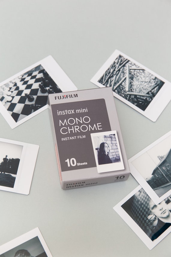 富士フイルム Instax Mini フィルム モノクロ 白黒 インスタント 富士フイルム Instax Mini フィルム モノクロ 白黒 インスタント