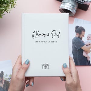 Album fotografico personalizzato per la Festa del Papà 4x6 per 50/100 foto. Album fotografico personalizzato per papà. Regalo per papà. Regalo per la Festa del Papà. Regalo per papà.