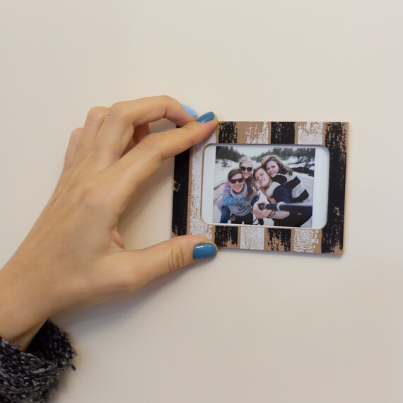 15 Cadres Magnétiques Pour Photos Instax Mini - Personnalisables Frigo - 5,4x8,6 Cm
