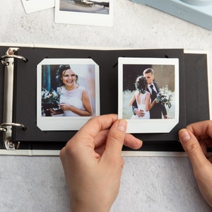 Instax Square Fotoalbum: Hochzeitsgästebuch, für Instax SQ6. Sammelmappe für Instax SQ Polaroid Fotos
