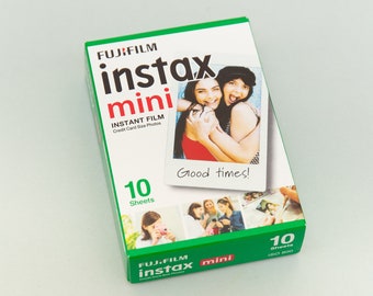 Fujifilm Instax Mini Film. Instant Film Glossy, 10 sheets. For Fujifilm Instax Mini 40, 11, 12, 9, 7s, 8, 70, 90, Leica Sofort. Mini Film.