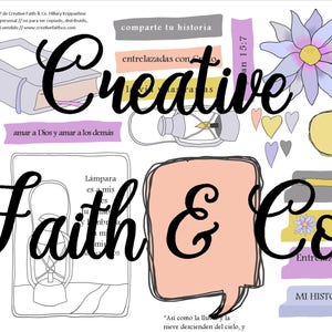 Entrelazadas - Kit Imprimible por Bible Journaling en Español