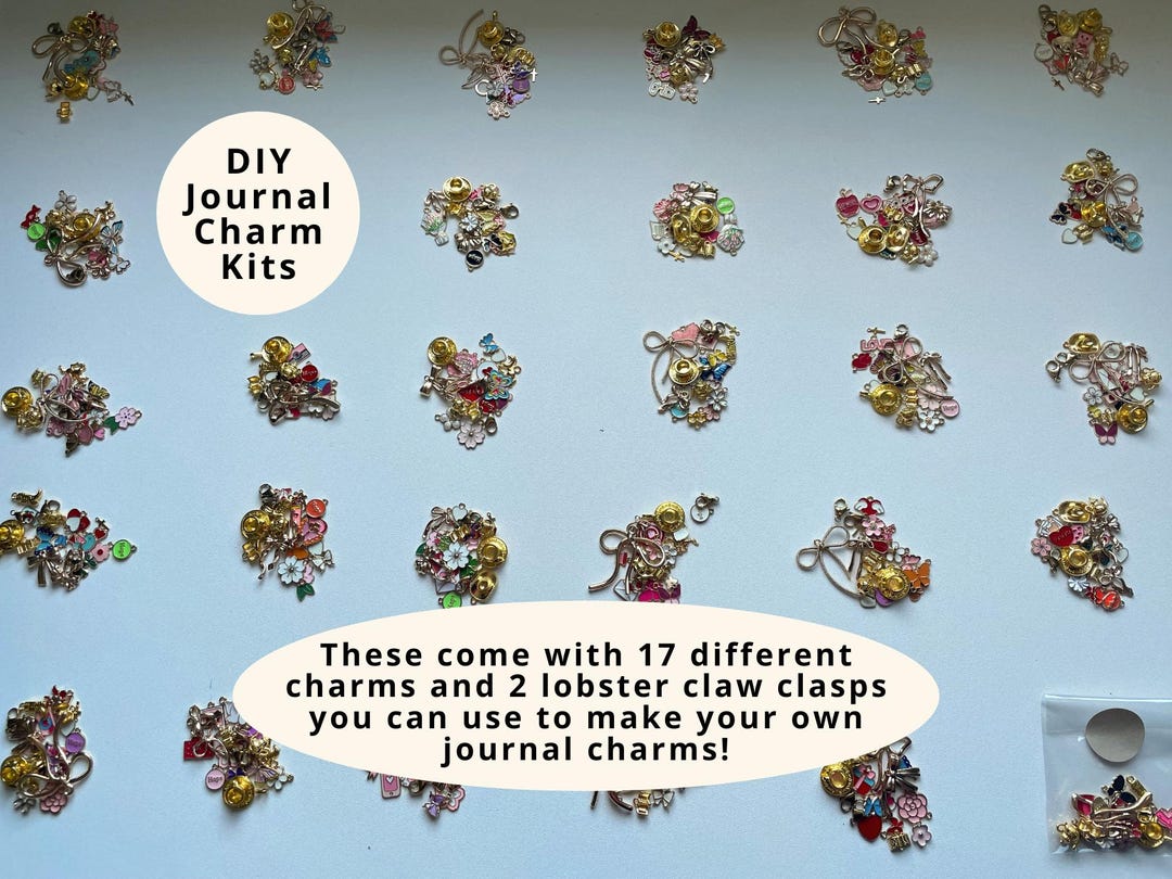 DIY Journal Charm Kit | Create Your Own Faith Journal & Planner Charms ...