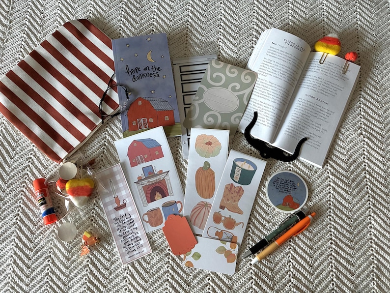 Hope in the Darkness Bible Study Devotional Bible Journaling Devotion Book Kit by Creative Faith Co. Traveler's Notebook Sized image 8