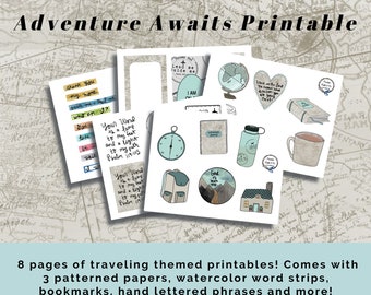 Adventure Awaits Printable (Creative Faith Cutables)