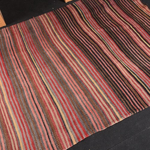 Area Kilim, Turkish Kilim, Vintage Kilim, Antique Kilim, shops 53x74 inches Pink Kilim, Turkey Kilim, Bedroom Kilim, 10232