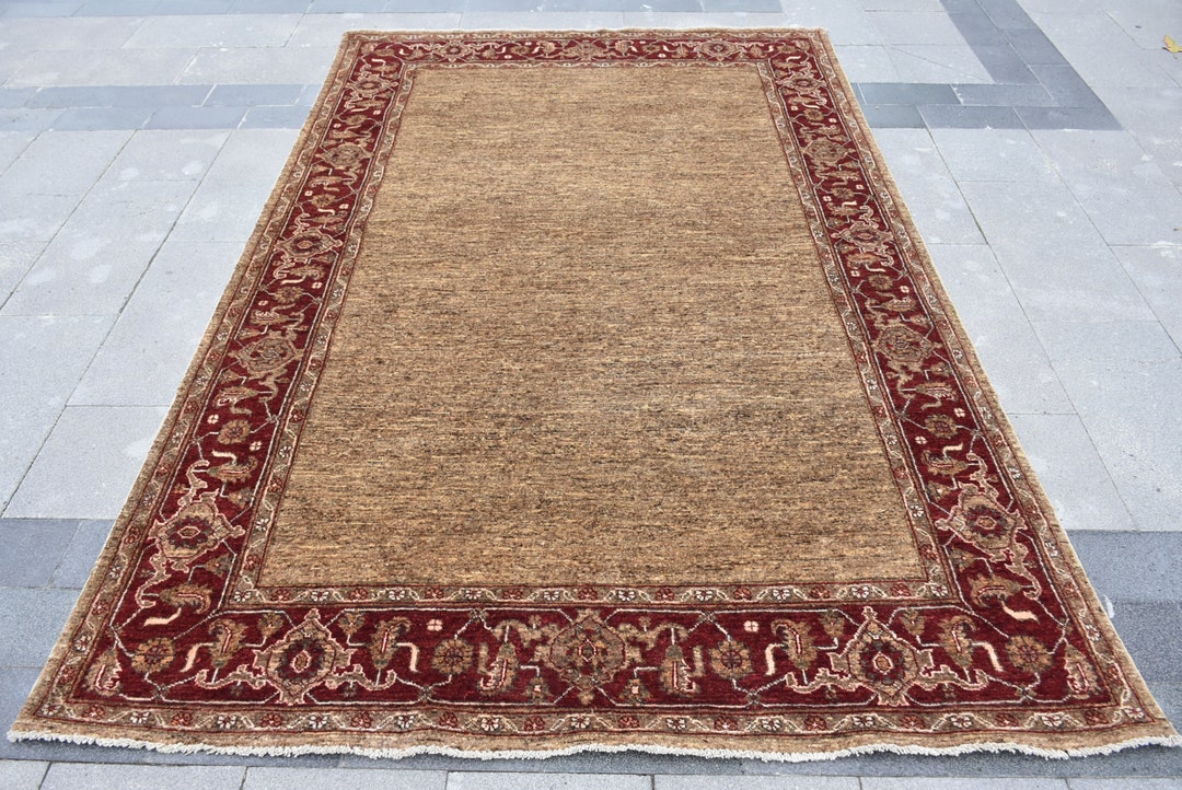 Rugs for Living Room, Vintage Rug, Gift for Her, Turkish Rug, Brown