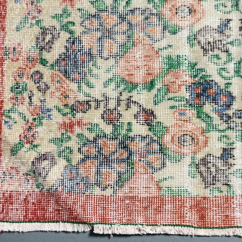 Vintage Rug, Area Rug, Turkish Rug, Antique Carpet, 45x80 inches Red Rug, Outdoor Rug, shops Bedroom Rug, Bohemian Indoor Rugs, 11107