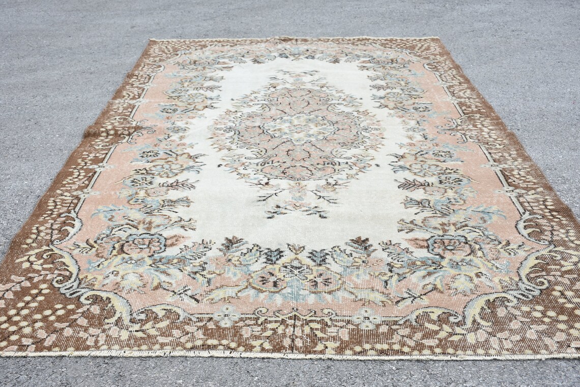 Großer Teppich Vintage Teppich Türkischer Teppich Antiker | Etsy