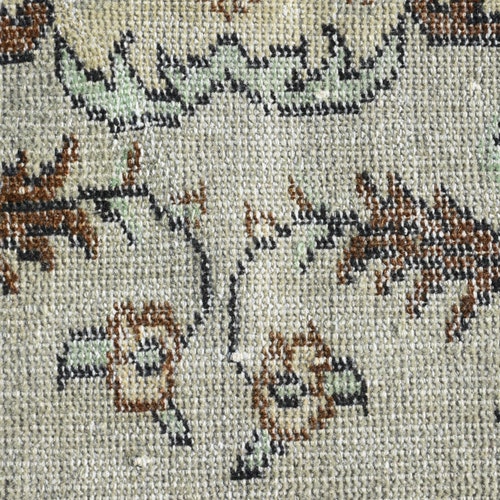 Turkish shops Rug, 4.2x9 ft, Area Rug,Antique Rug,Vintage Rug,Oushak Rug, Bedroom Rug, Green Rug,Handmade Rug, Decorative Rug, Organic Rug, H-7029