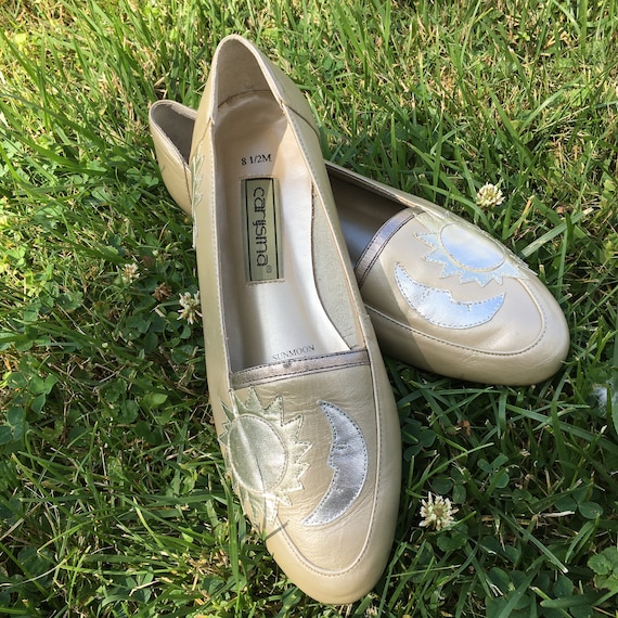 Vintage 1980's Galaxy Shimmer Flats