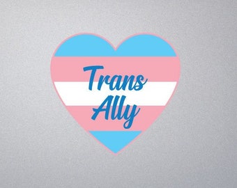 Trans Ally - Indoor Outdoor Vinyl Decal