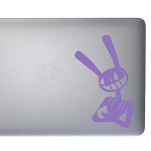 Jax Crossed Arms, Digital Circus Indoor Outdoor Vinyl Decal - Multiple Colors and Sizes Available