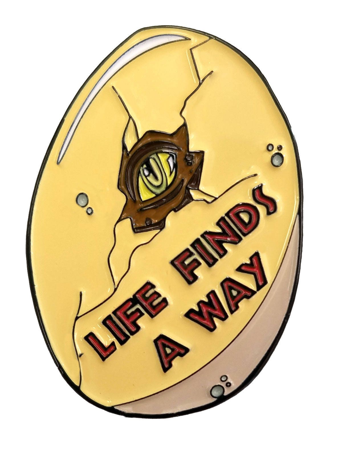 Life Finds A Way JP Themed 1.25" Enamel Pin