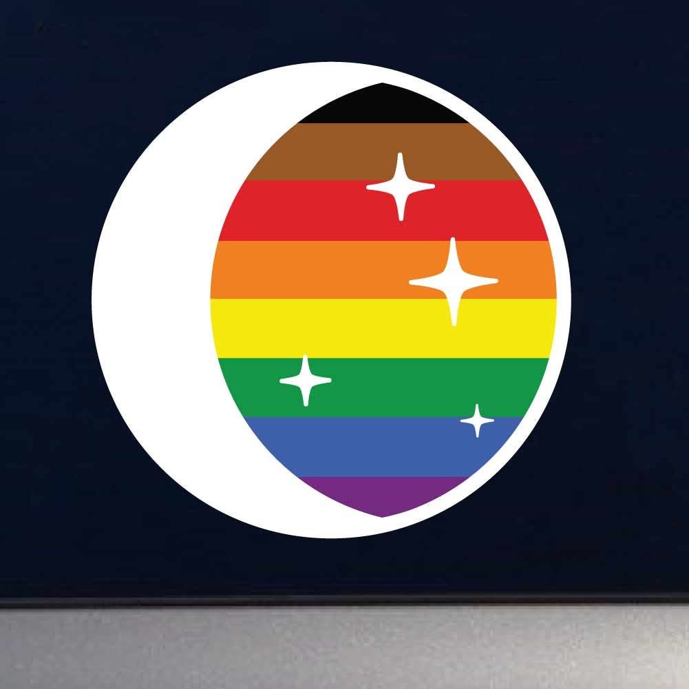  Dark Spark Decals Polyamorous Therian Symbol LGBTQ+