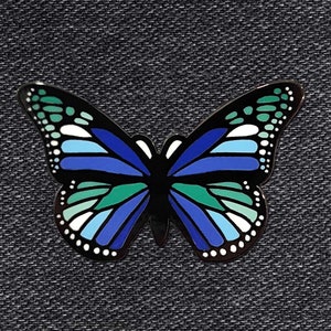 Enameled Monarch Butterfly Pin – Southern Highland Craft Guild