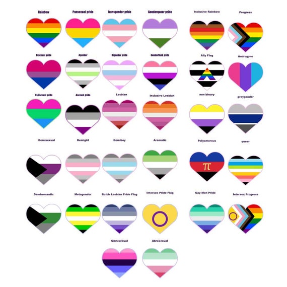  Dark Spark Decals DemiGirl Therian Symbol LGBTQ+