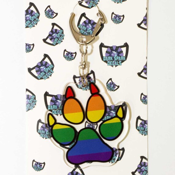 Lgbt Gay Pride Canine Pawprint Pride 2