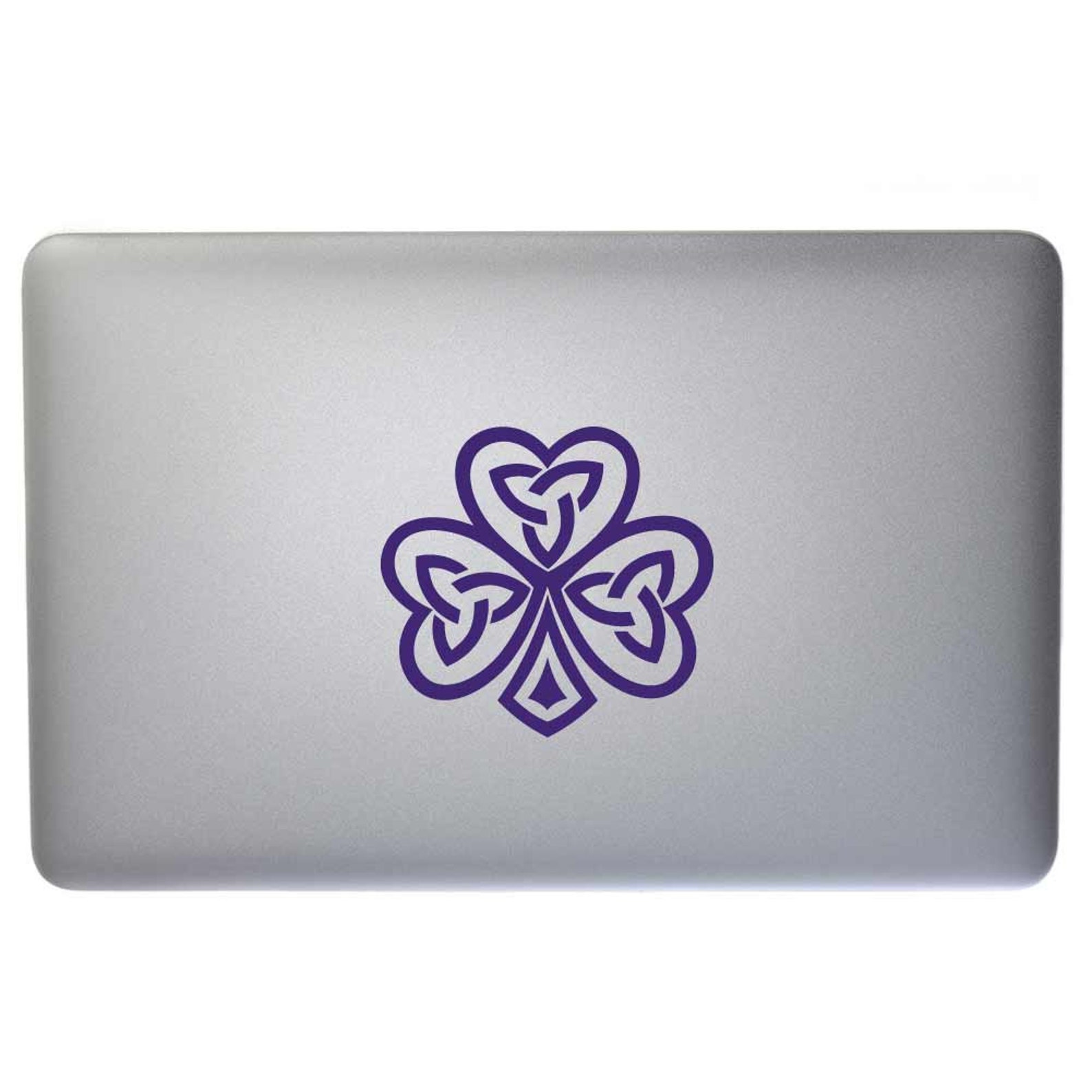 Celtic Clover With Trinity Knots - Indoor Outdoor Vinyl Decal ...