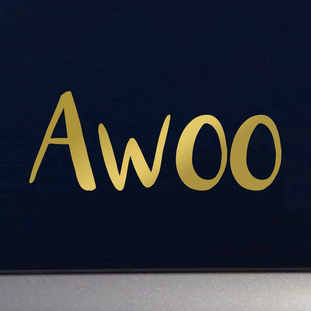 Awoo Howl Meme Indoor Outdoor Vinyl Decal Multiple Colors - Etsy