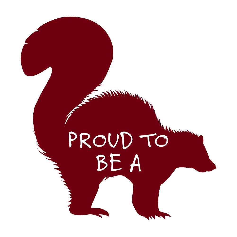 Proud to Be A Skunk Fursona Furry Fandom Indoor Outdoor Vinyl - Etsy