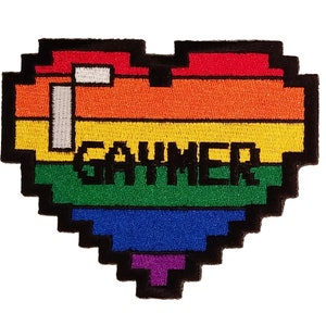 May include: A pixelated rainbow heart with the text "I love summer" in black.