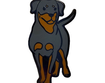 Rottweiler Lover, Dog Breed Pride 1.75" Enamel Pin