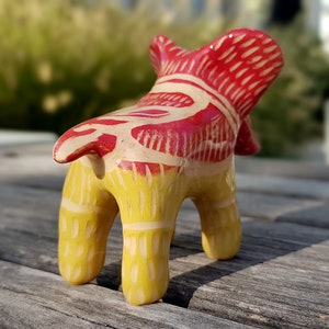 Ceramic sculpture Elephant 8 cm Ukraine art image 4