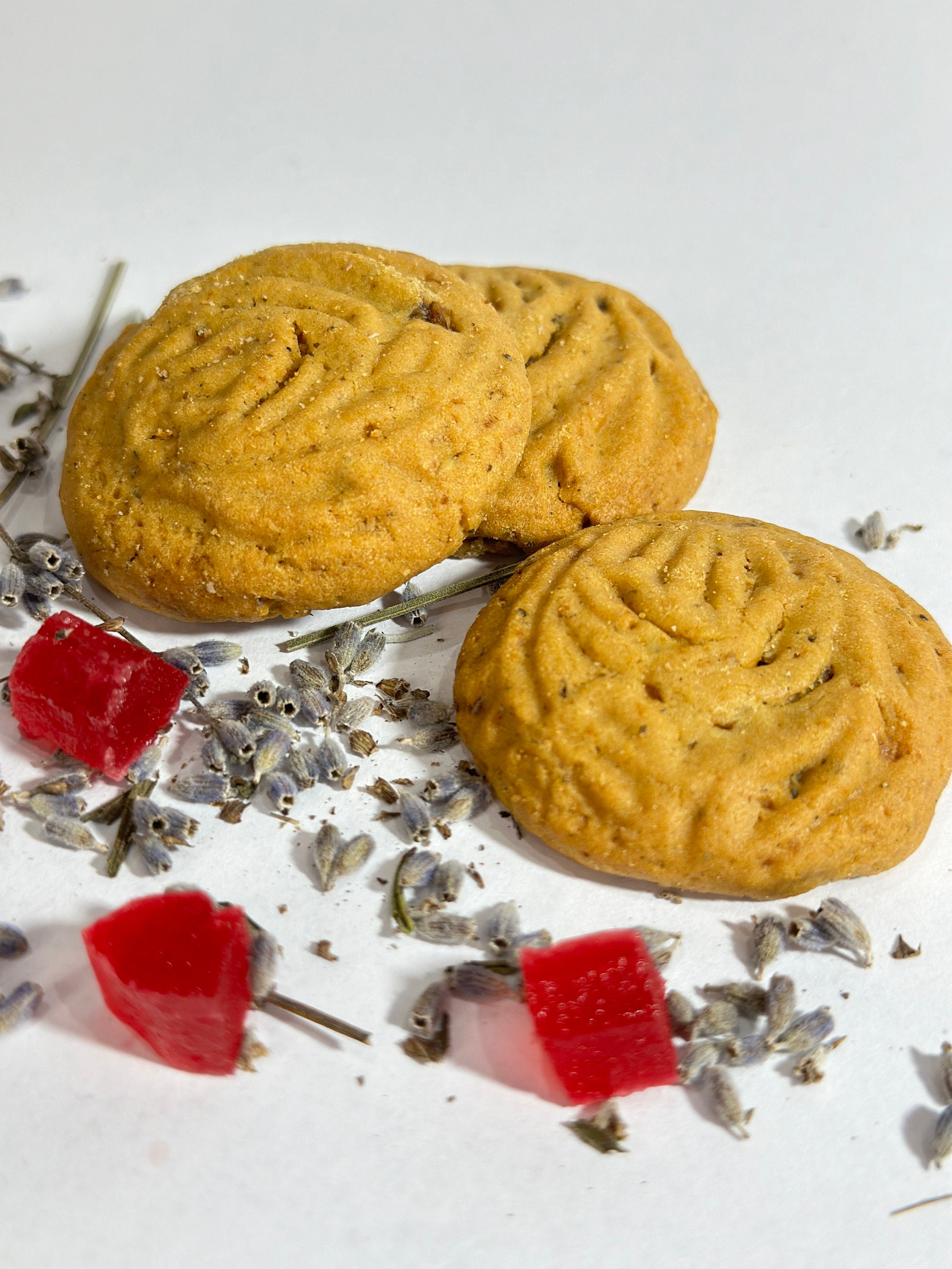 Lavender cookies with strawberries 0,33lb Healthy Cookies from Ukraine Ghee Cookies Gift from Ukraine  Ukrainian goods Ukrainian christmas