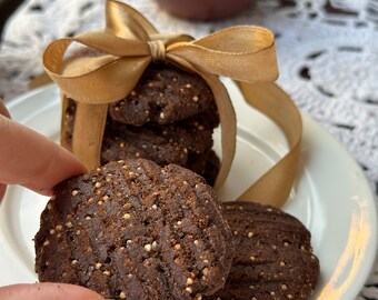 Amaranth cookies Hemp cookies Healthy Cookies from Ukraine 1 lb Ghee Cookies Gift from Ukraine Cocoa butter cookies Big gift box