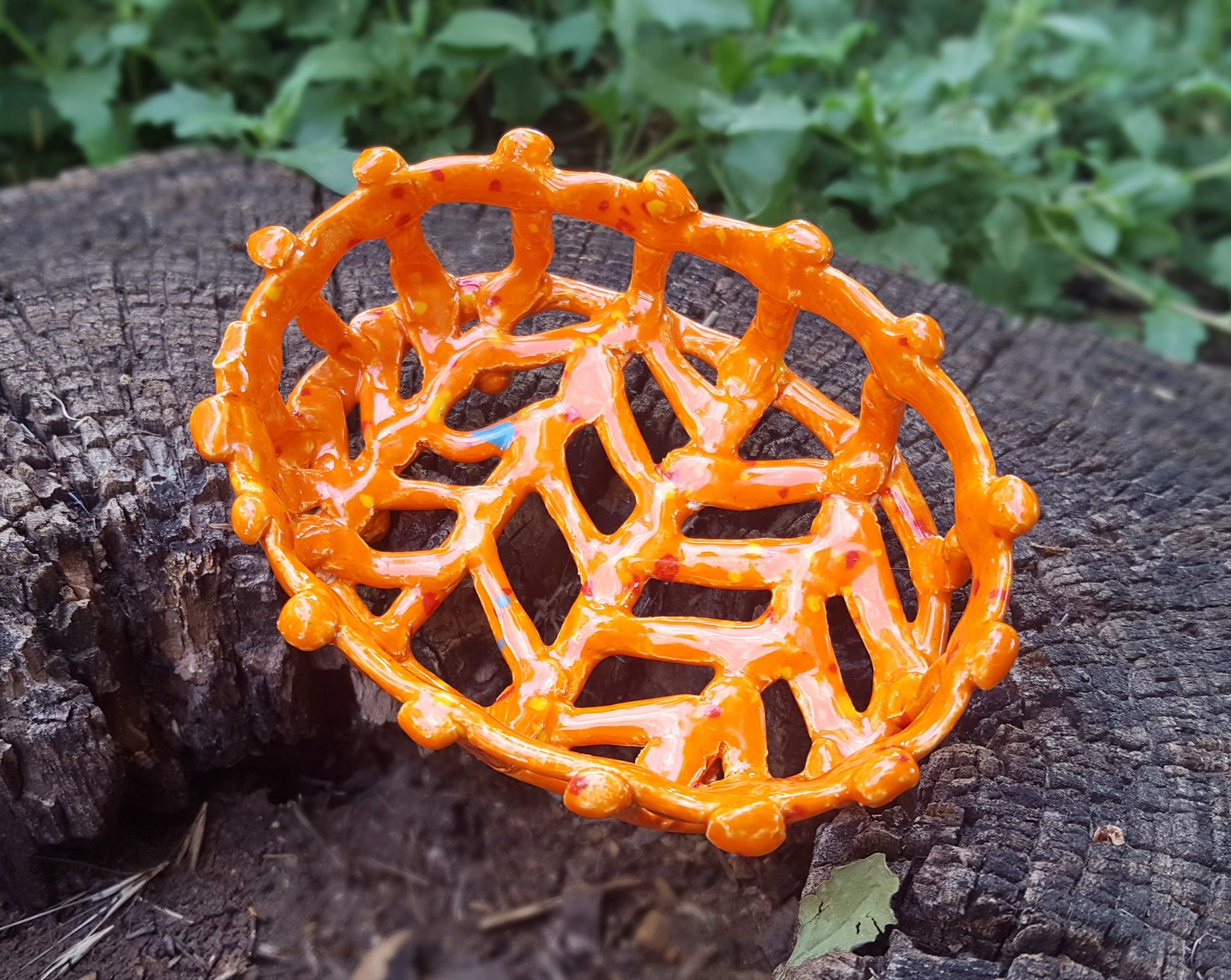 Orange soap dish Modern soap dish Mother gift Soap dish Etsy