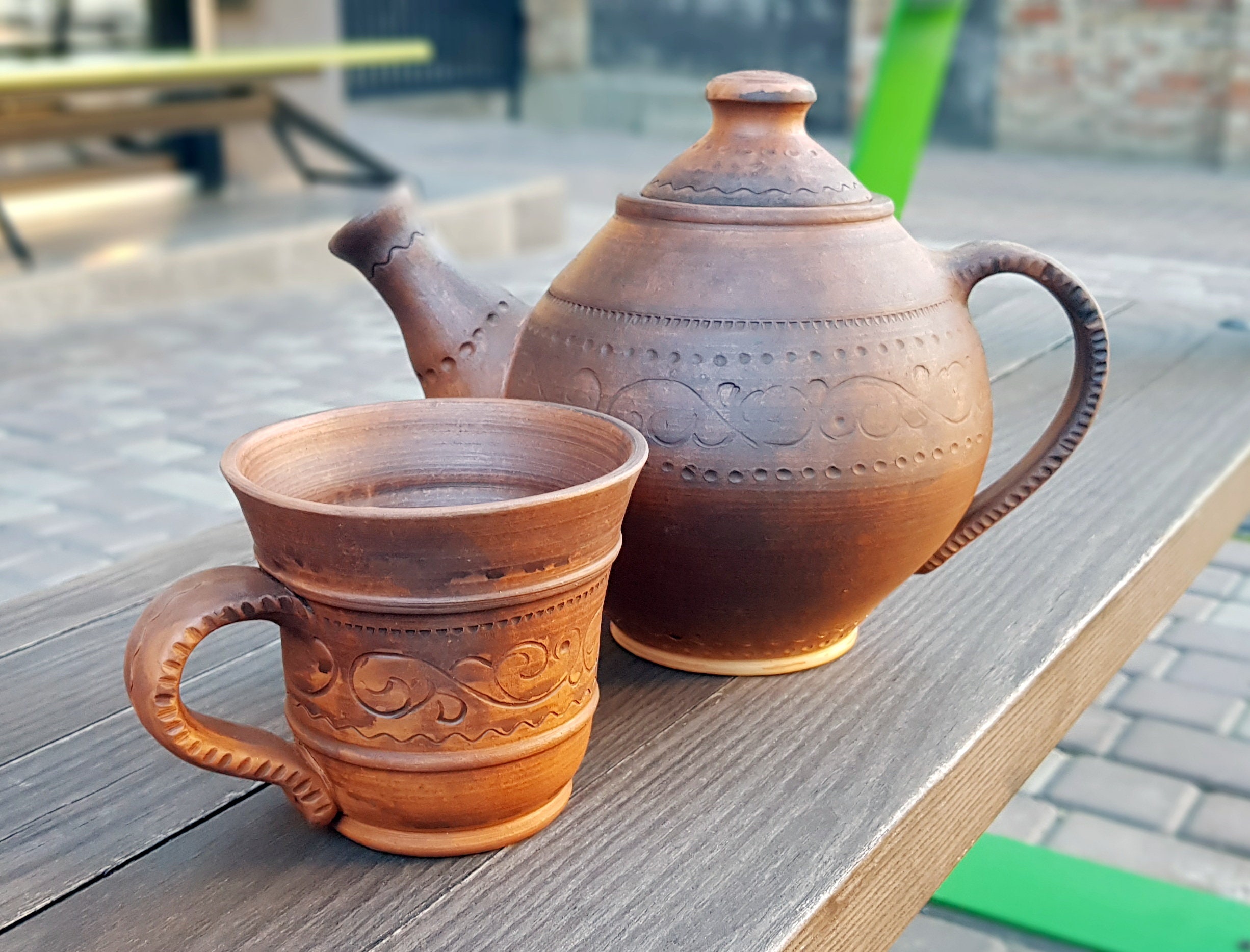 10 Oz Ukrainian Mug Ceramic Mugs Pottery Mug Ukraine Milked Etsy