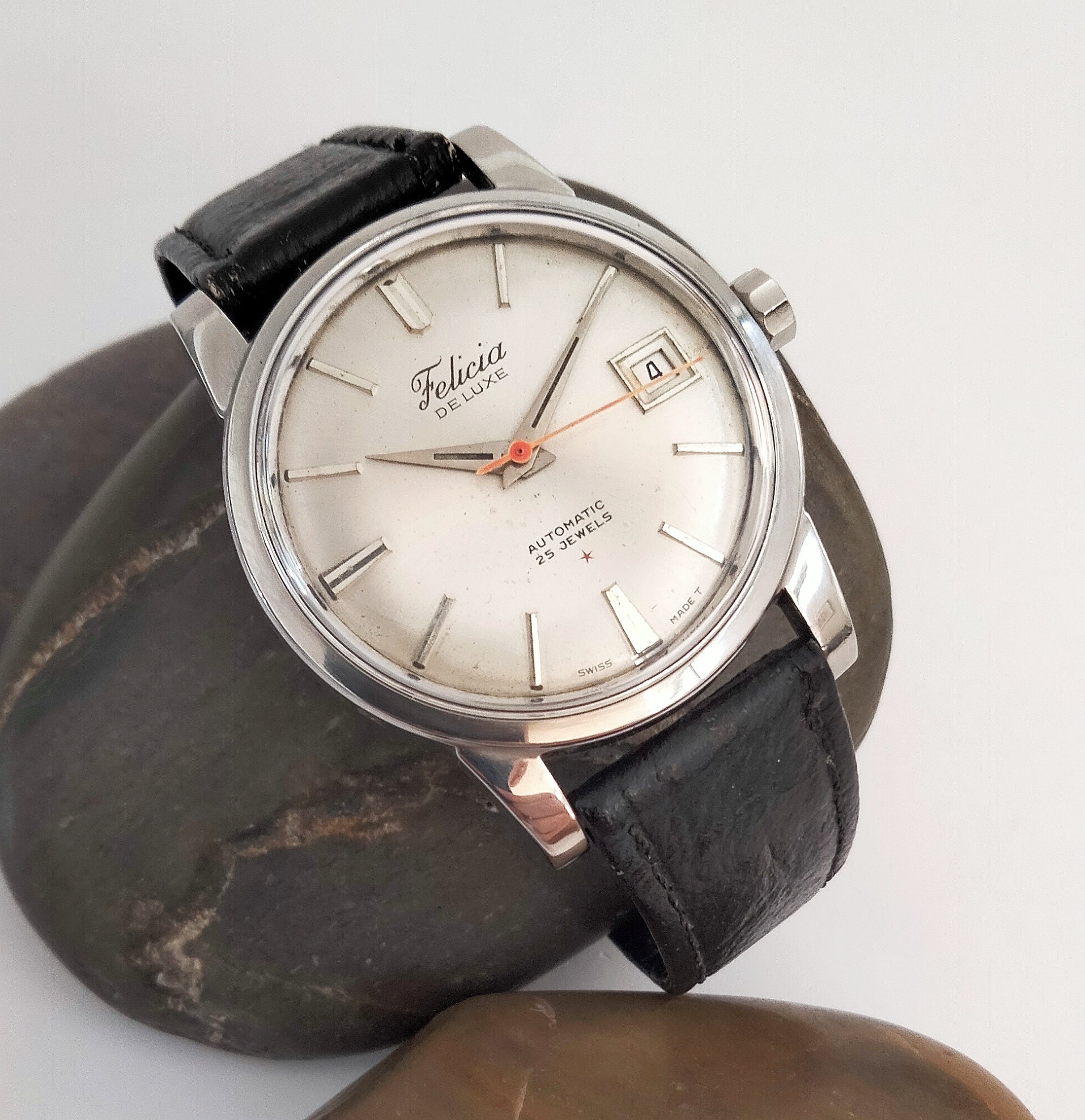 Wrist Watch Felicia Watch VIDEO* Vintage Swiss Felicia Deluxe