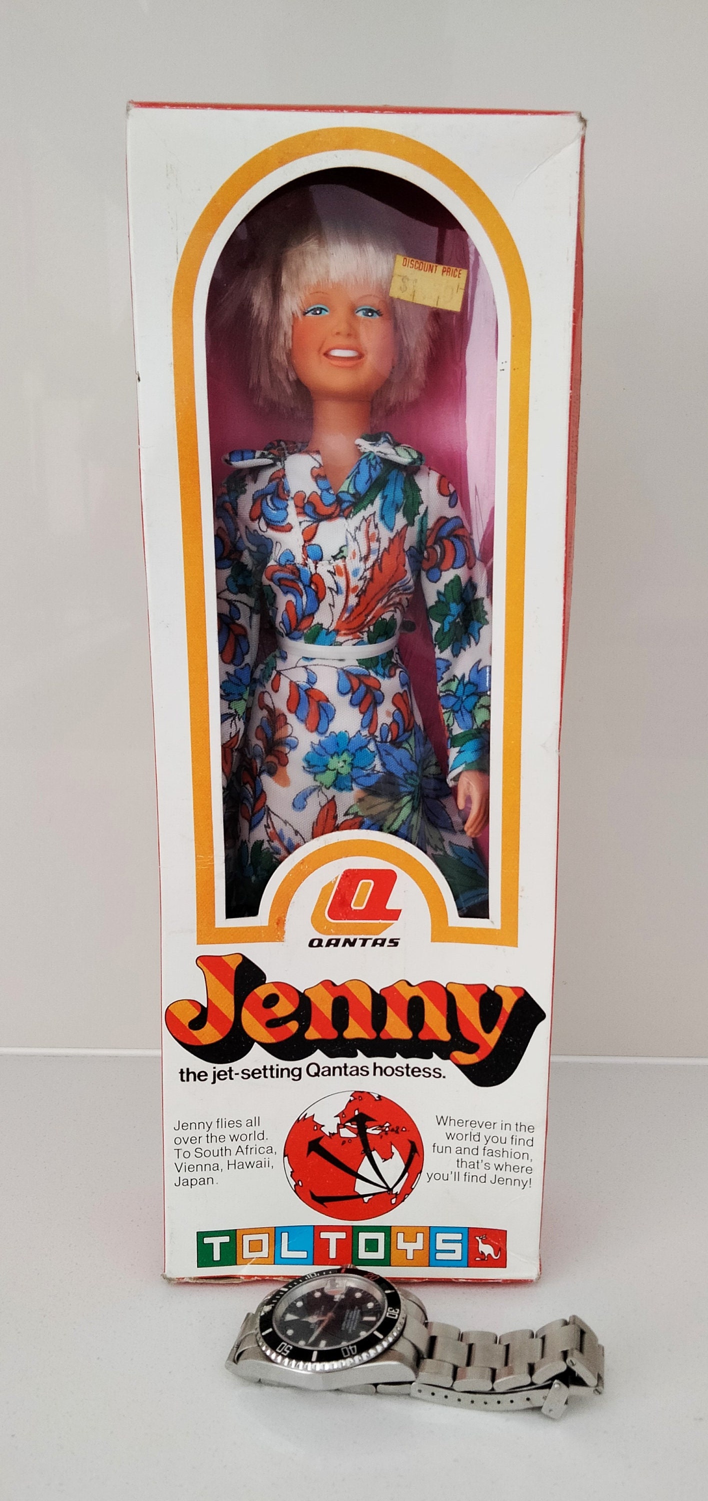 VIDEO Very Rare Vintage 1975 12 Fashion Air Hostess Doll jenny by Toltoys of Australia Dusty Sindy Barbie Emilio Pucci Qantas Uniform Etsy