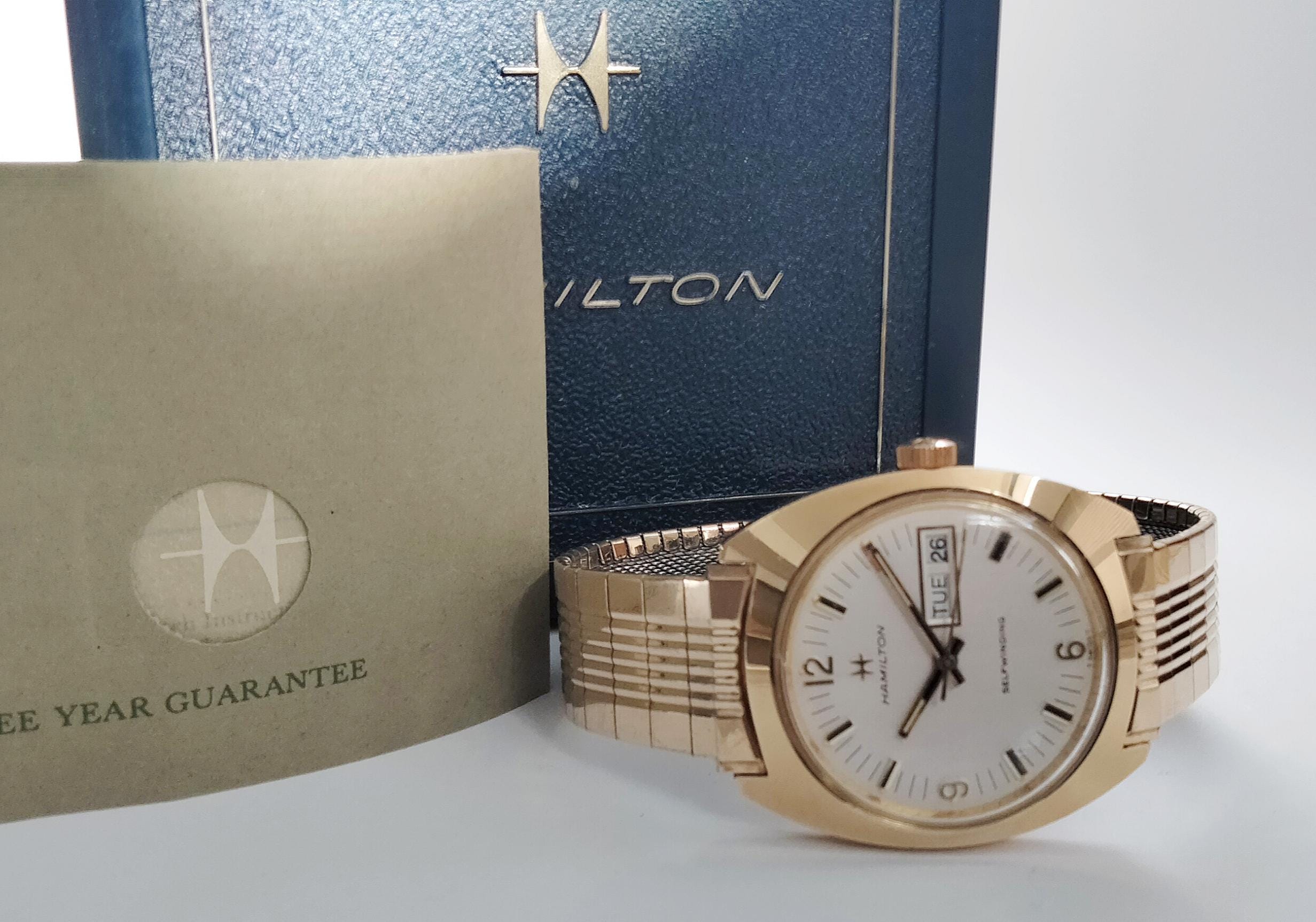 Hamilton　クオーツアナログ時計 ゴールド#29 1967 Hamilton Watch - Etsy Australia