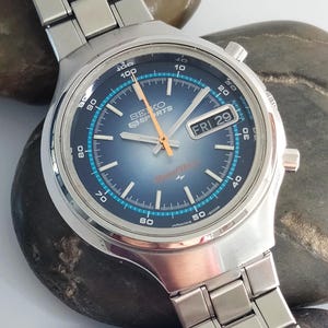 VIDEO* 70&#39;s SEIKO SPEEDTIMER Racing Chronograph 7019 Day-Date Gent&#39;s 39mm Automatic Suwa Dial Wristwatch Japan Vintage Timepiece Film Props