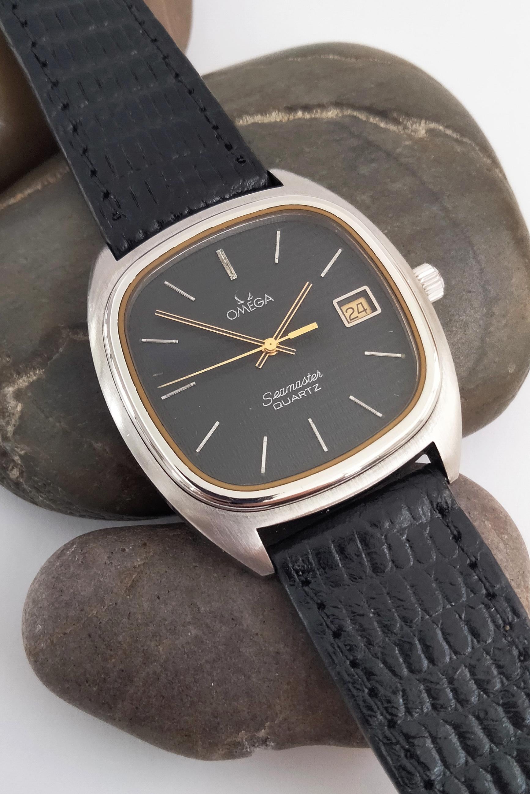 Omega seamaster quartz vintage - Etsy 日本