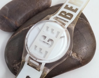 VIDEO* Vintage Swatch Watch Rare 