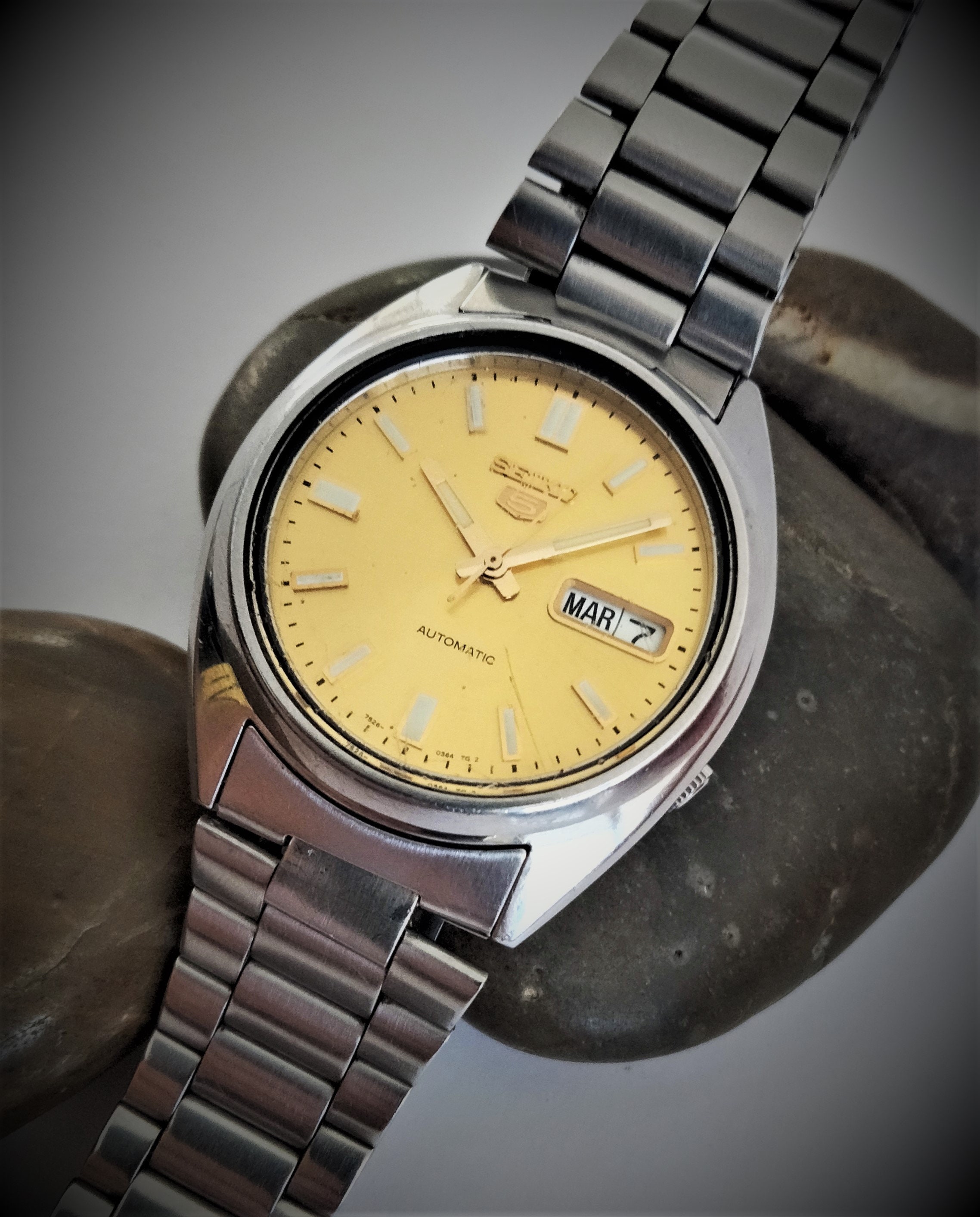 VIDEO Vintage SEIKO 5 Day/date 1970's Gent's - Etsy