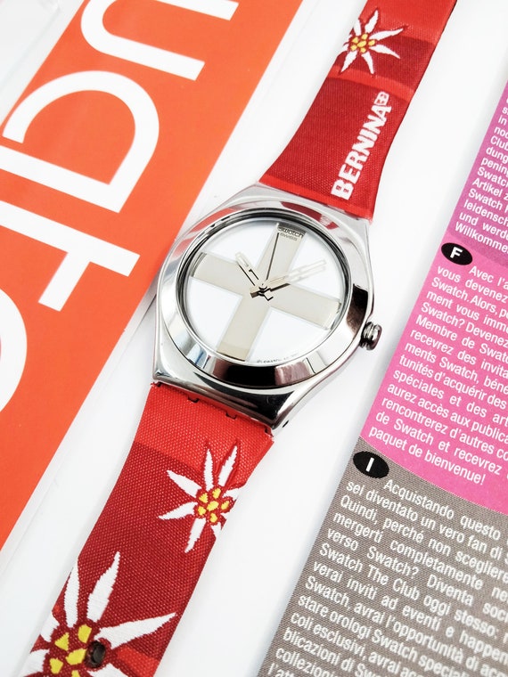 VIDEO Unworn Rare Vintage Swatch Irony Steel Watch - Etsy