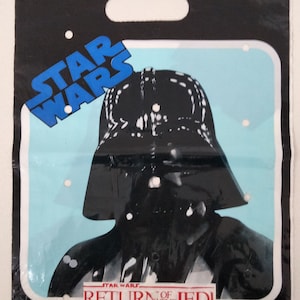 STAR WARS Ultra Rare Vintage Darth Vader Return Of The Jedi Promotional Show Bag Australian Movie Memorabilia Birthday Gift "Star Wars"