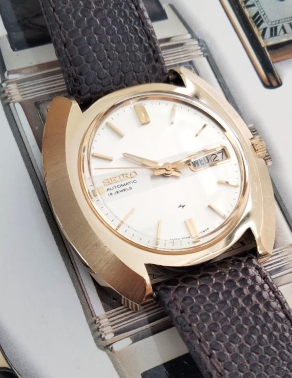 VIDEO* Reloj de pulsera automático Seiko 7006 Day-Date vintage