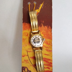 Rare Vintage Rocket Pilot Spaceship Watch 1950's Sci Fi Toy Made In Japan Children's Toy Tinplate Tin Litho Toy Watch
